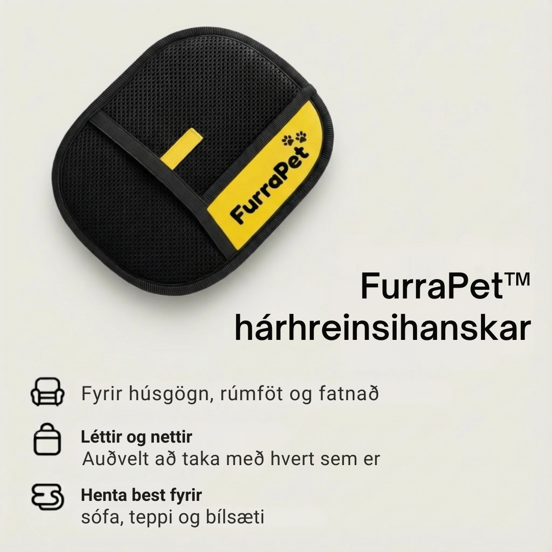 FurraPet™ hárhreinsihanskar